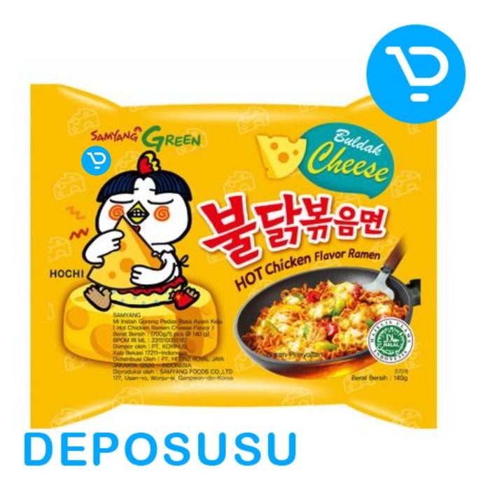 

SAMYANG RAMEN MIE KOREA HOT - CARBONARA - SPICY - CHEESE - ORIGINAL