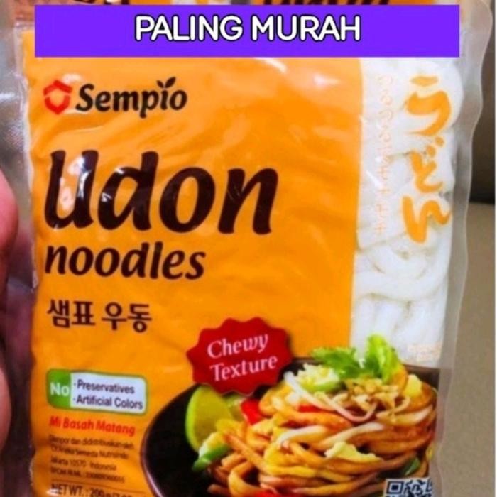 

MI UDON BASAH SEMPIO MATANG INSTAN 200GR - BPOM RI - FOOD, NOODLES, PASTA