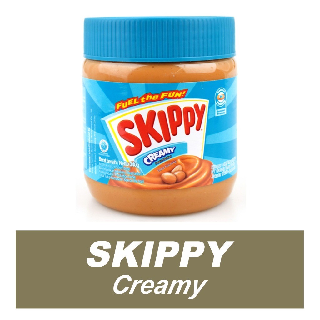 

Skippy Creamy uk 340gr Promo!! HALAL !!!Termurah!!!Exp Mei 2026