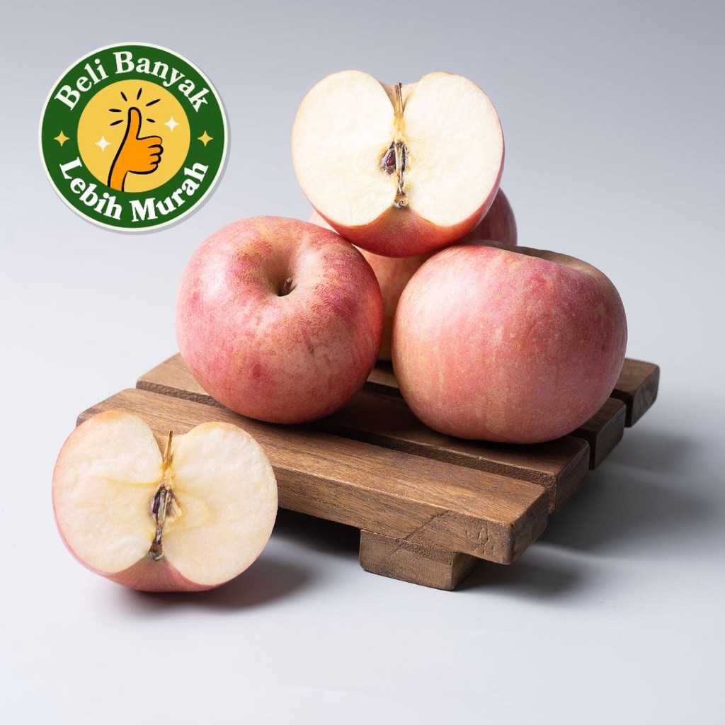 

Bundle 2 x Apel Fuji Impor Paket 500 gram