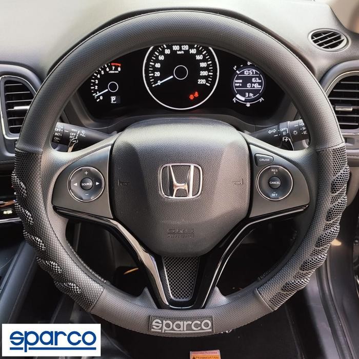 Sparco Sarung Stir Cover Stir SPS101 Original Premium Italy