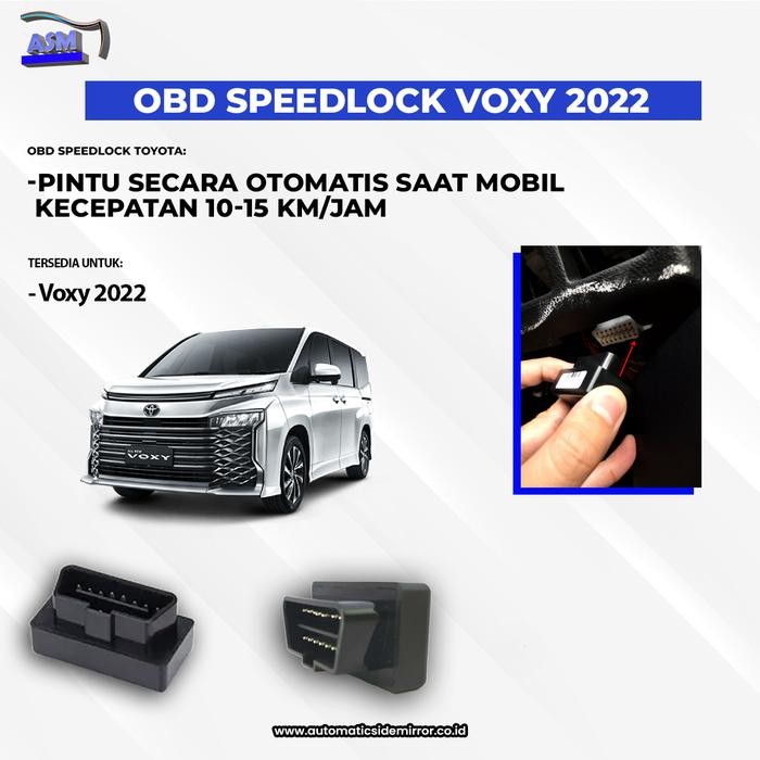 OBD Speedlock / Auto Lock Toyota Voxy 2022
