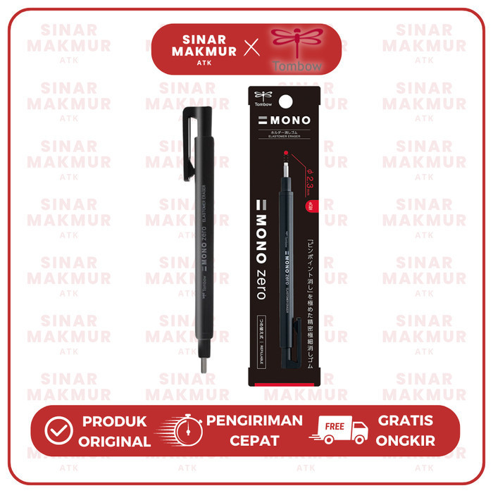 

Penghapus Pensil/Penghapus Mekanik/Mehcanic Eraser Mono Zero 2.3mm Mono Tombow (Pcs)