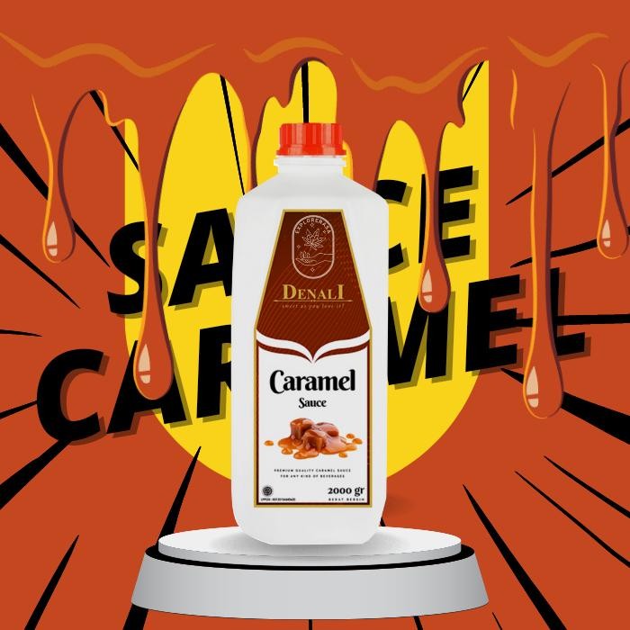 

Kualitas Terjamin Denali Sauce Caramel Flavour 2000G Saus Denali Rasa Caramel 2000G