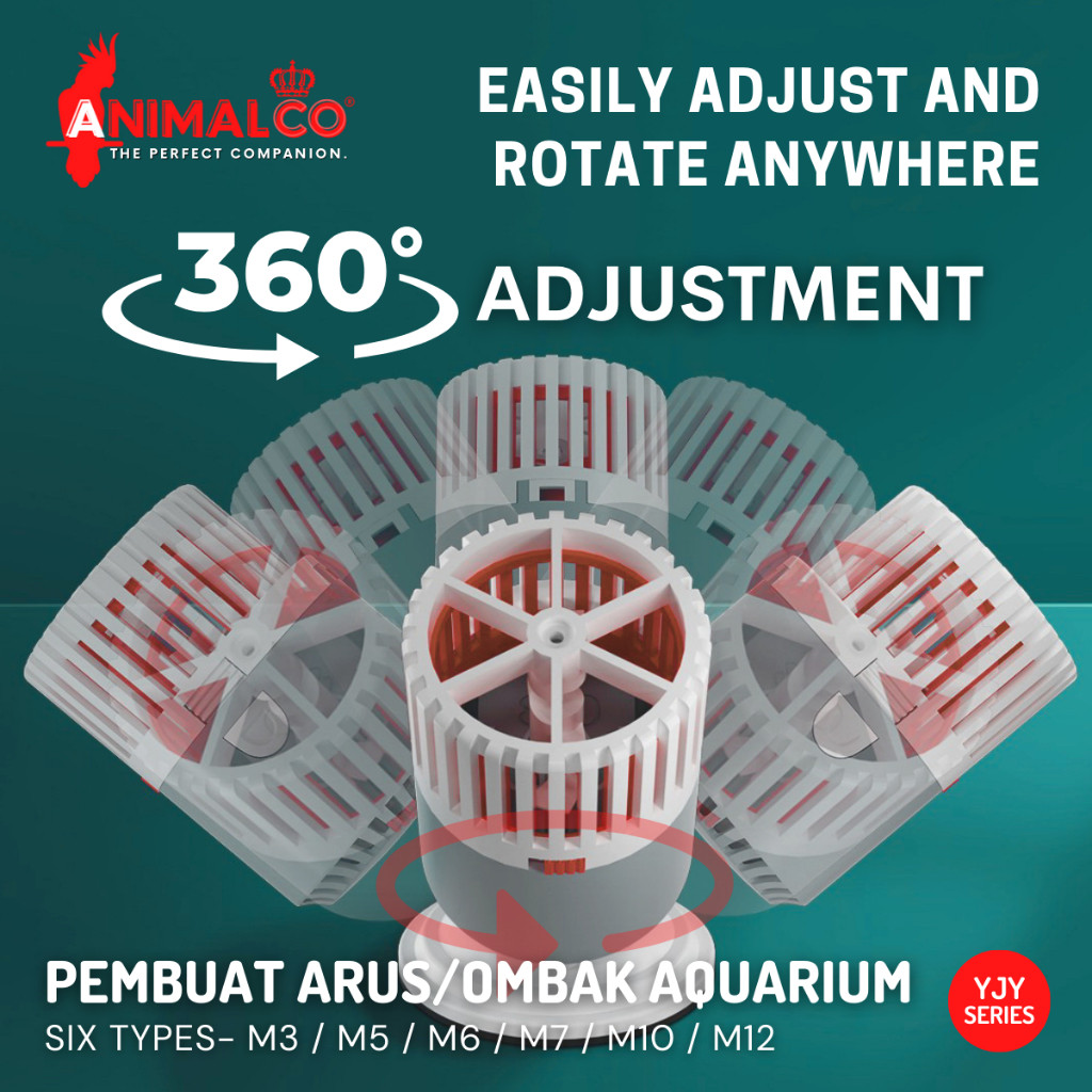 Wavemaker rium Kolam Pembuat Gelombang Arus Wafe Mesin Pompa Ombak Air Wave Maker Besar Kecil Mini