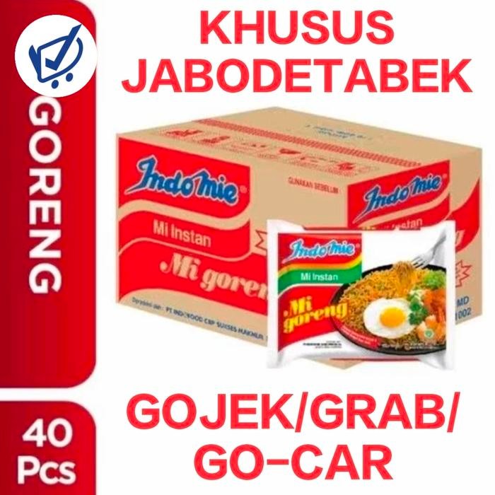 

Promo Terbatas Indomie Mie Goreng Spesial 1Dus Isi 40Pcs Gojek