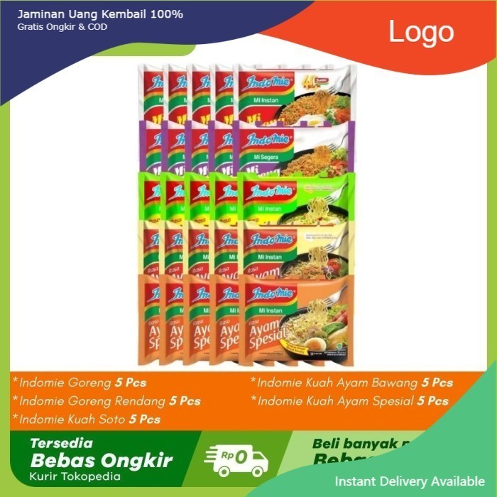 

Ready Lb Paket Bundling Indomie Campur