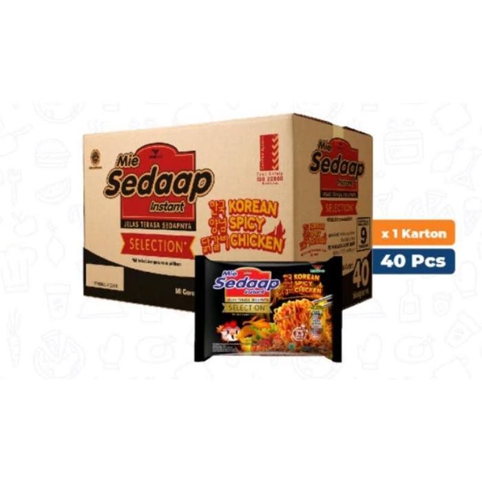 

Diskon Sedaap Mie Instan Selection 75 Gr 1 Dus Isi 40 Pcs