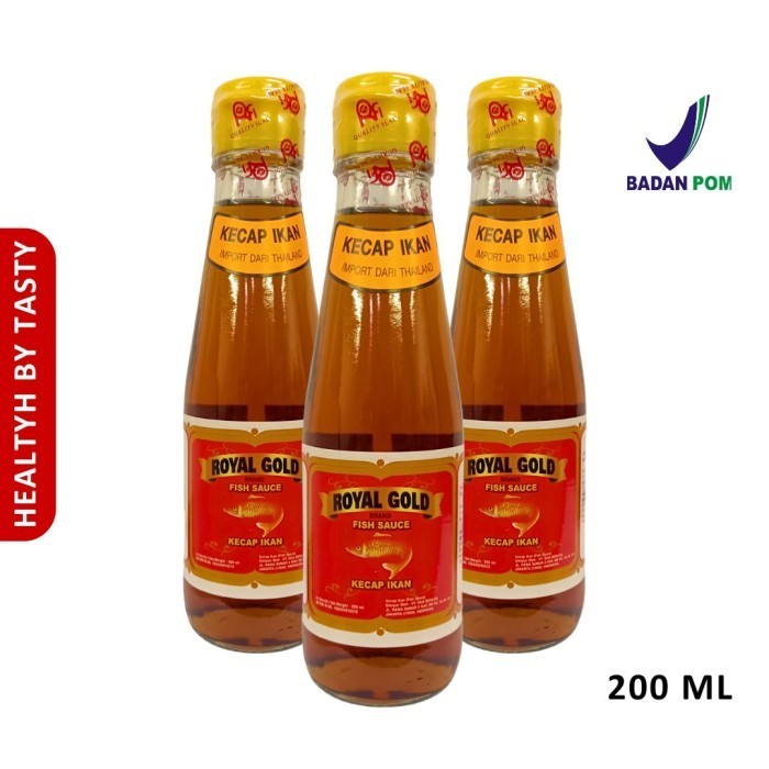 

TodayFre3sH- Royal Gold Fish Sauce Royal Gold Kecap Ikan 200 ml