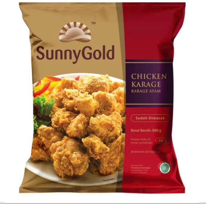

TodayFre3sH- sunny gold chicken karage ayam ori 500gr