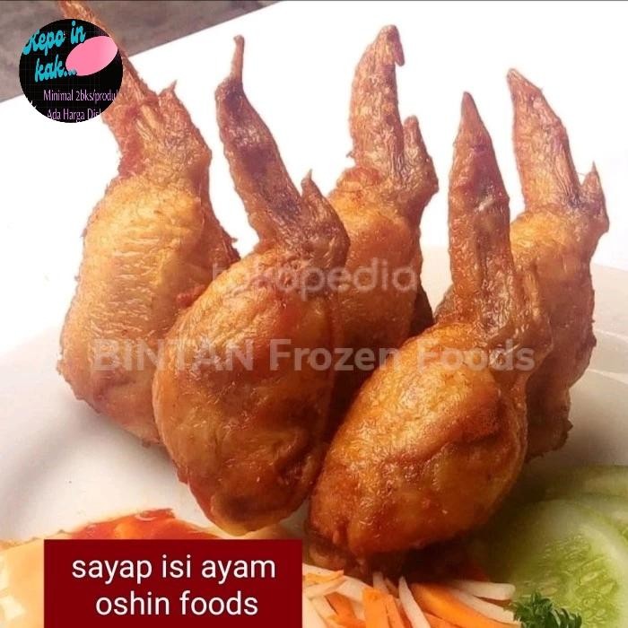 

BeliSkrg,KirimHariini- OSHIN SAYAP ISI AYAM CHICKEN TORI NO TEBA HOMEMADE FROZEN FOOD BENTO