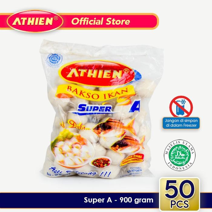 

BeliSkrg,KirimHariini- ATHIEN Bakso Ikan Super A Asli Belitung 900 gram