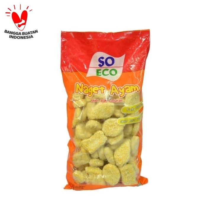 

BeliSkrg,KirimHariini- So good naget ayam so eco 1kg chicken nugget