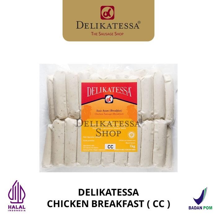 

BeliSkrg,KirimHariini- DELIKATESSA Chicken Breakfast (KG) Sosis Ayam Sarapan Hotel Halal