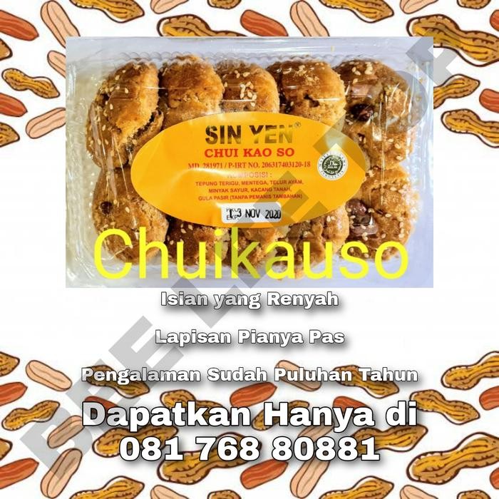 

PastikanDikirimLgsg- Kue Kacang Sin Yen / Chui Kao So Sin Yen by. Sin Lok Yen