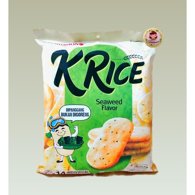 

PastikanDikirimLgsg- DelfiOrion O'rice Sweet Flavor Seaweed Flavor Crackers Beras Import - Seaweed