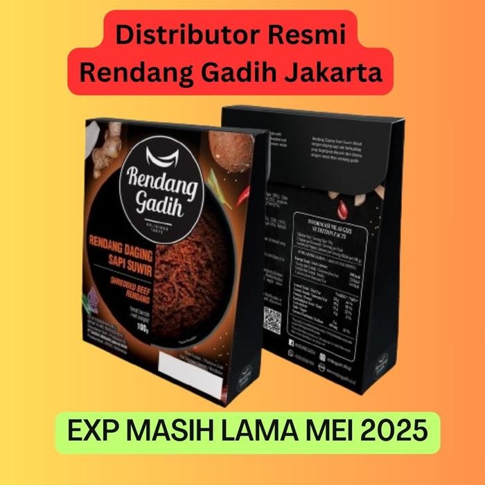 

PastikanDikirimLgsg- Rendang Daging Sapi Suwir - Rendang Gadih