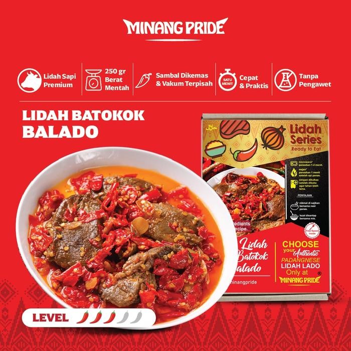 

PastikanDikirimLgsg- Lidah Batokok Balado Minang Pride Personal Box