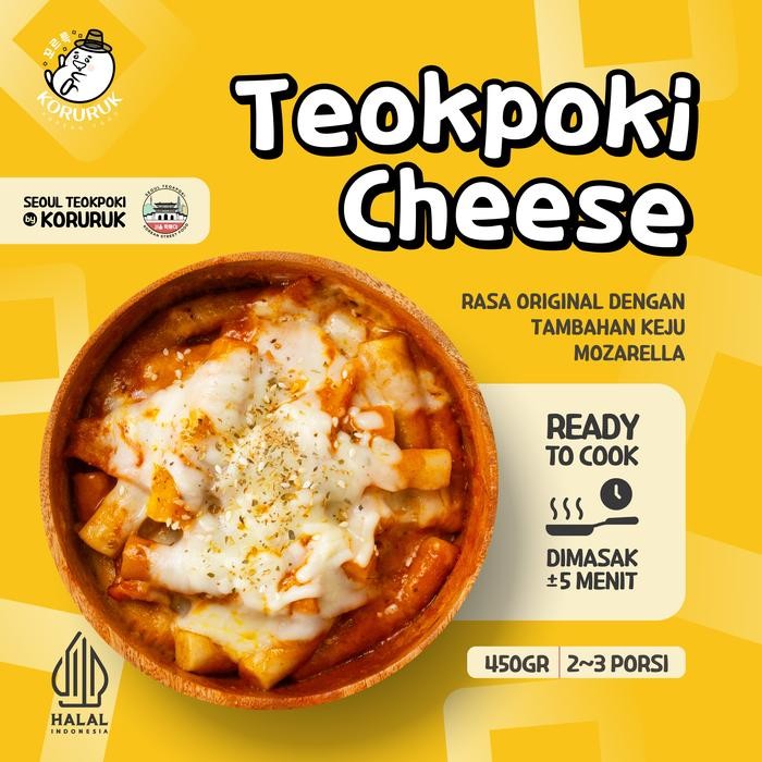 

PastikanDikirimLgsg- Seoul Teokpoki Cheese - Teokpoki/Tteokbokki/Tteokpoki/Teokboki Halal