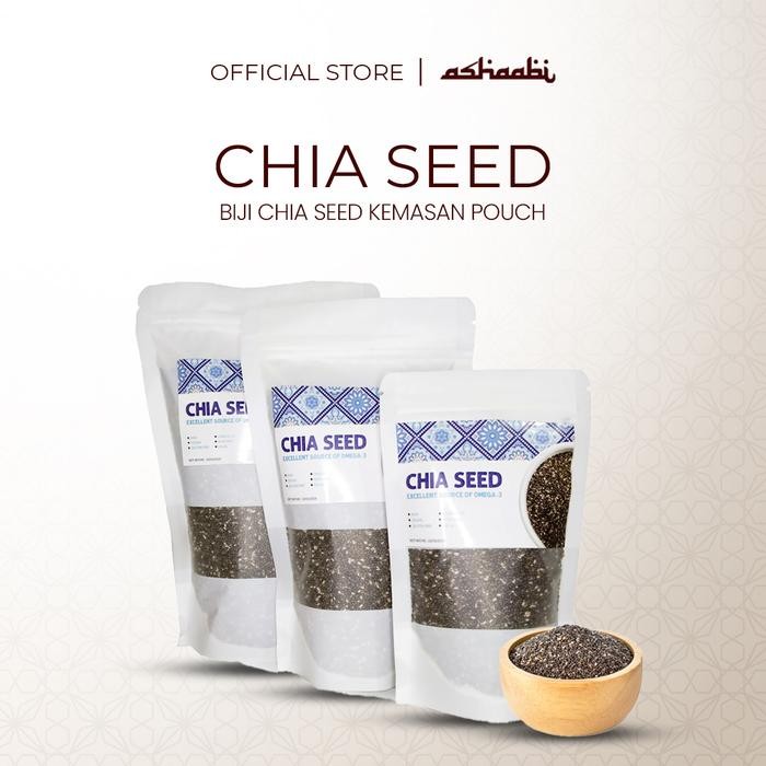 

PastikanDikirimLgsg- Chia seed organic black non GMO grade A chiaseed biji chia cia seed