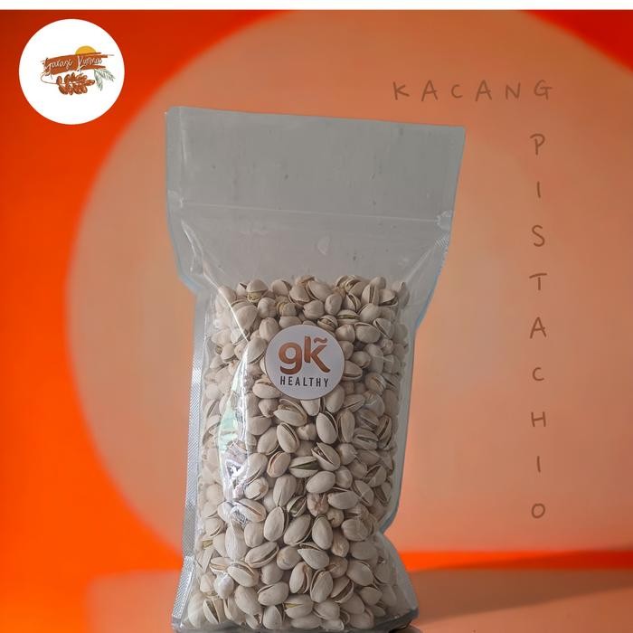 

PastikanDikirimLgsg- kacang pistachio 1kg roasted salted premium quality