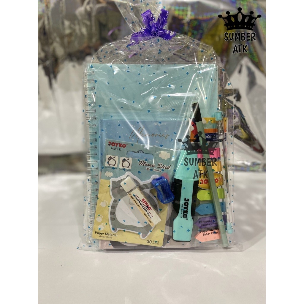 

PAKET ATK SET B Blue / u - SUMBER ATK