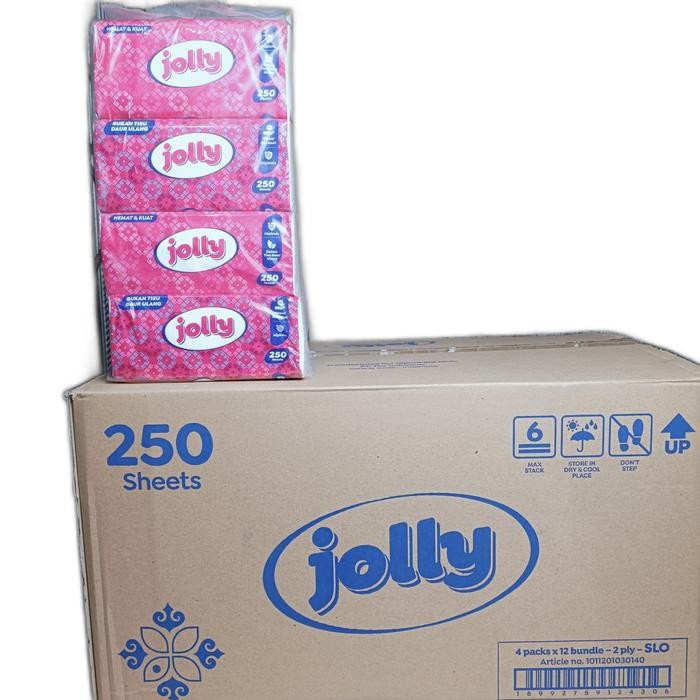 Tissue Jolly 250 sheets 1 dus 48 pcs