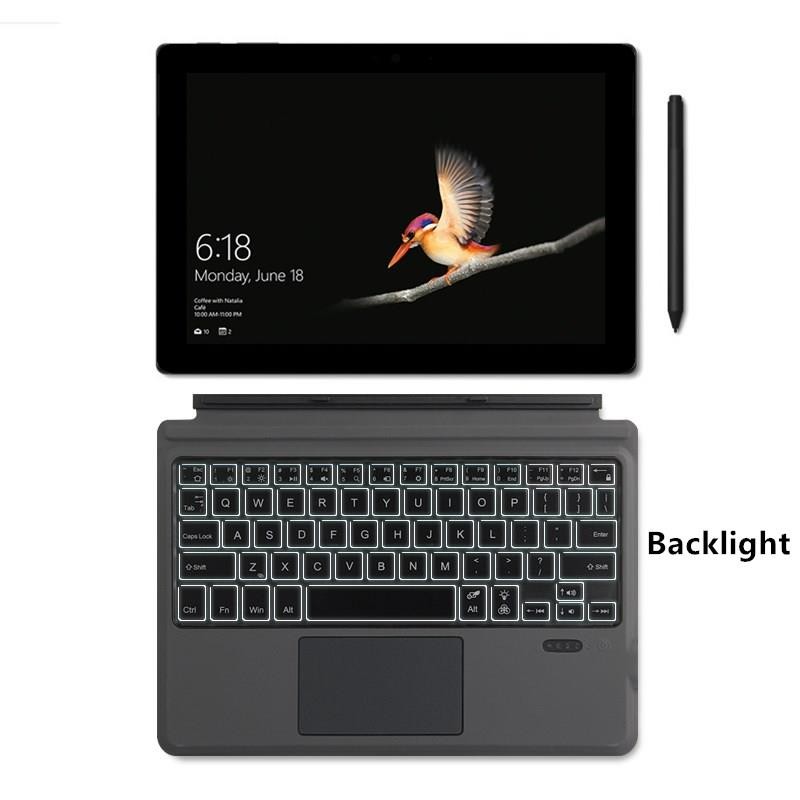 Top Keyboard For Microsoft Surface Go 10.1" GO3 GO2 Tablet Bluetooth Keyboard Cover For Microsoft Su