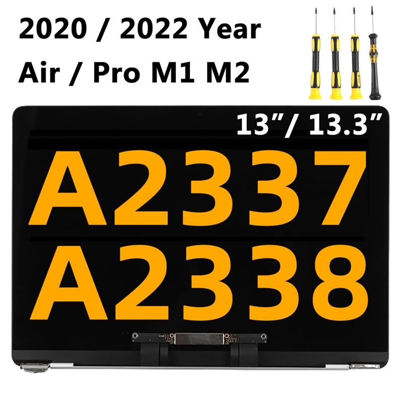Top Best Quality A2337 A2338 LCD Display Replacement Assembly For Macbook Air Pro 13" 2020 M1 M2 Ret