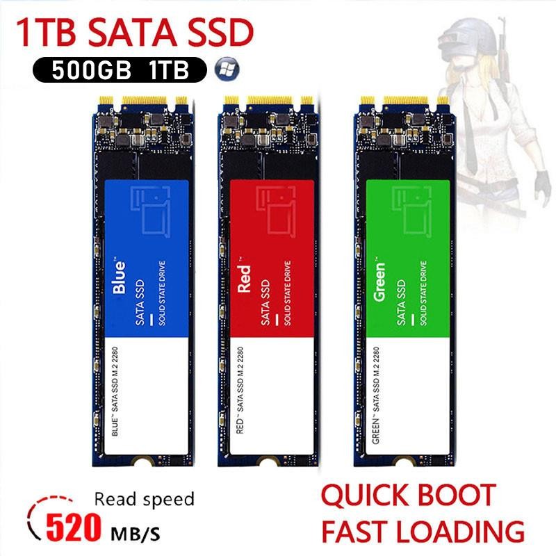 Top: 1TB Solid State Laptop Hard Disk Desktop M.2 SSD 1TB 500GB High Capacity Solid State Drive 2022