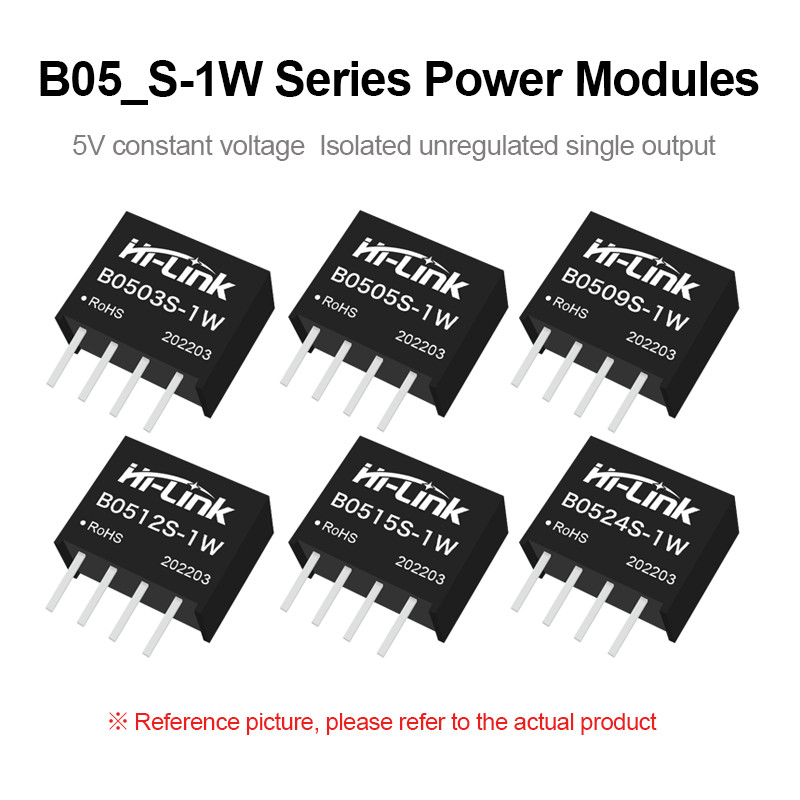 10pcs/lot B0505S B0512 B0515-1W SIP-4 5V to 5V/12V/15V IC Isolation Power Module