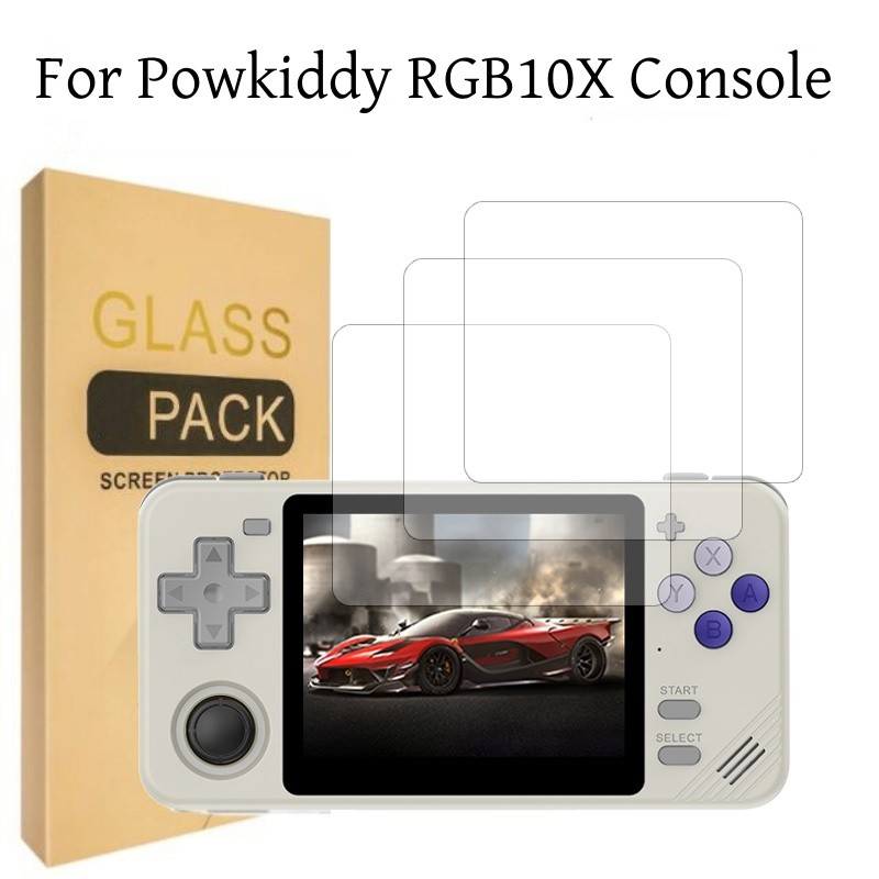 Portable Powkiddy RGB10X Tempered Glass Film Game Console RGB10X Tempered Glass Screen Protector Fil