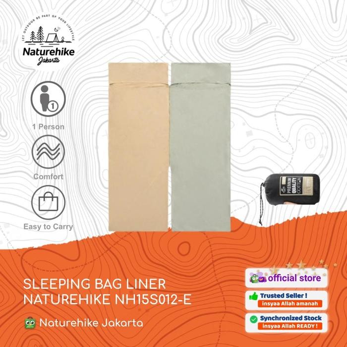 sleeping bag liner / selimut / sprei camping naturehike nh15s012-e [mutu terbaik]