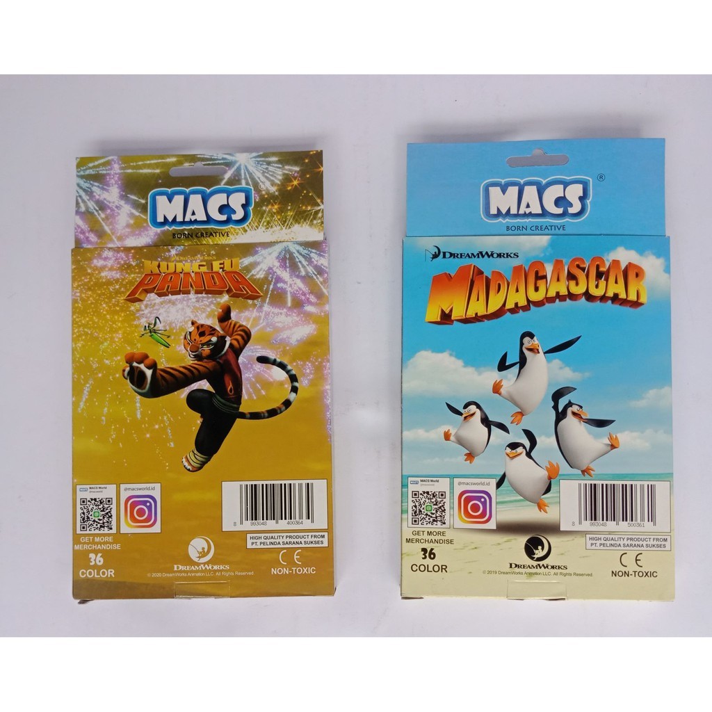 

Pensil Warna Macs 36 Warna