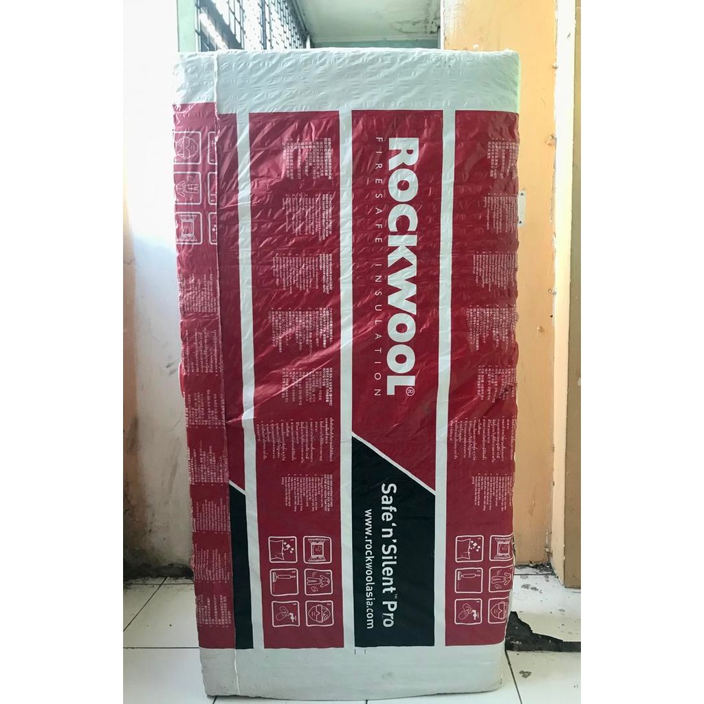 GOJEK Rockwool Density 80/Rockwool/Peredam Ruangan/Peredam Studio