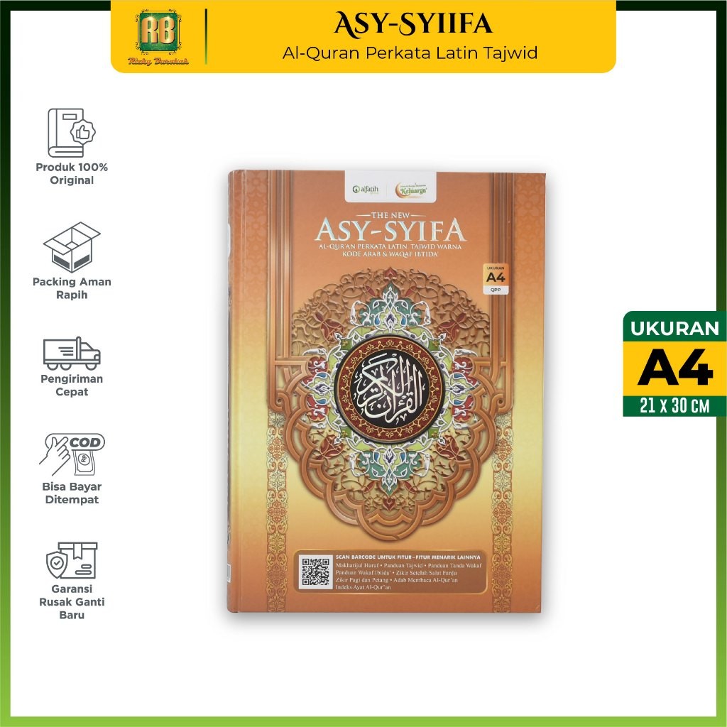 Al Quran A4 - Quran Per Kata A4 - Quran Latin Besar - Al Quran Terjemah Perkata Latin Asy- A4