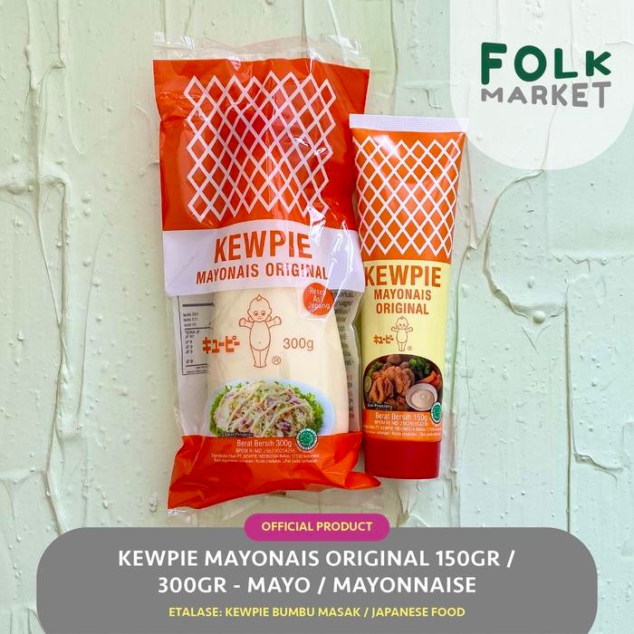 

New KEWPIE Mayonais Original 150gr / 300gr - Mayo / Mayonnaise / Mayonaise