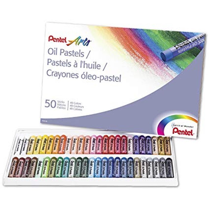

Crayon Pentel Pastels 50 Warna