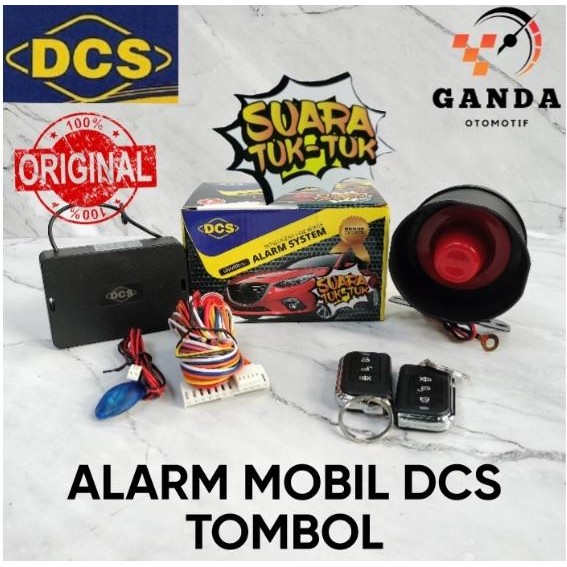 Alarm Mobil Model Remot Tombol Dcs Universal 1 Set