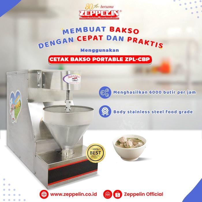 Zeppelin Mesin Cetak Bakso Zpl - Cbp - Tg
