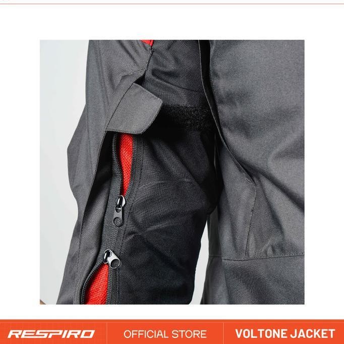 Jaket Respiro VOLTONE Jaket Motor Harian Pria Windproof