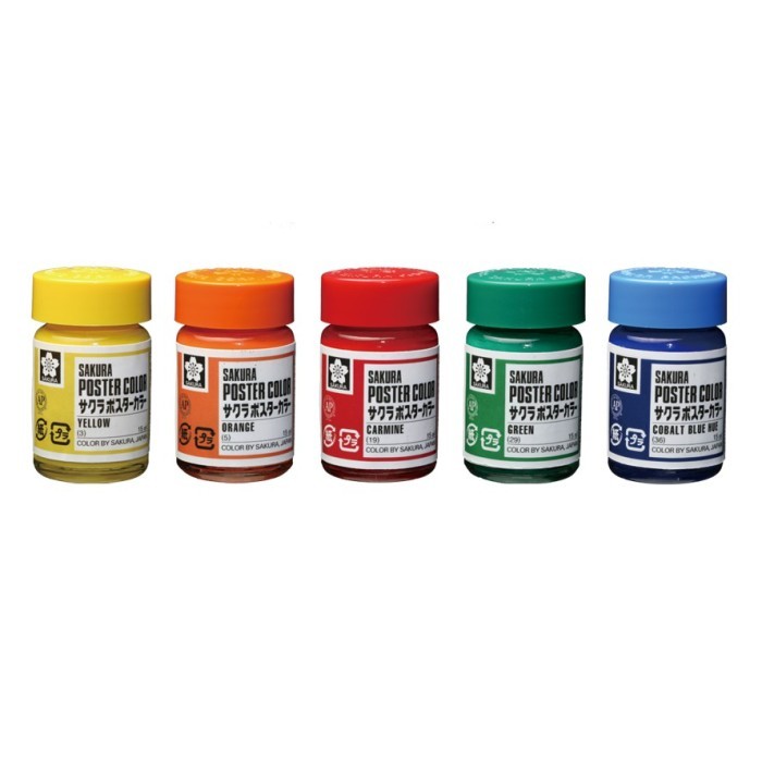 

SAKURA POSTER COLOR/CAT POSTER 15ML PROMO MURAH