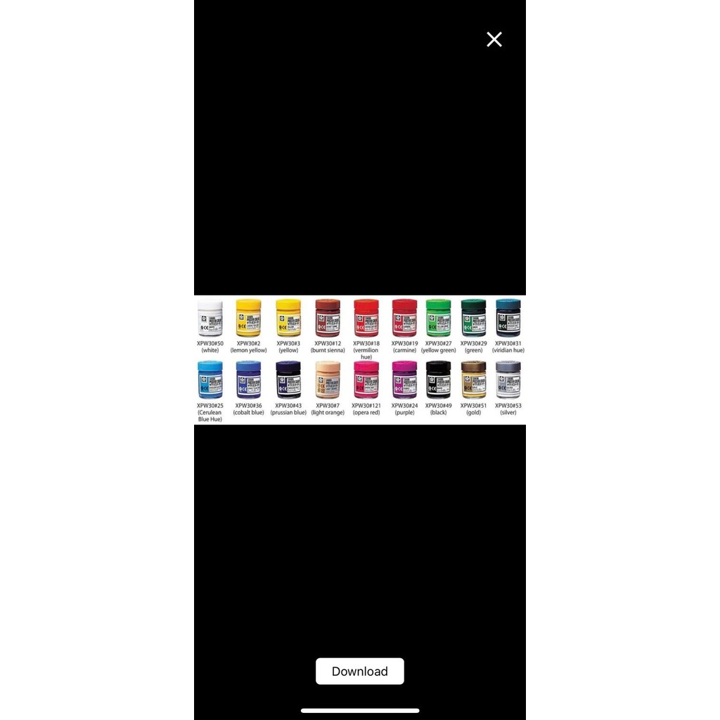 

Poster color sakura / cat poster sakura 15 ml warna biasa