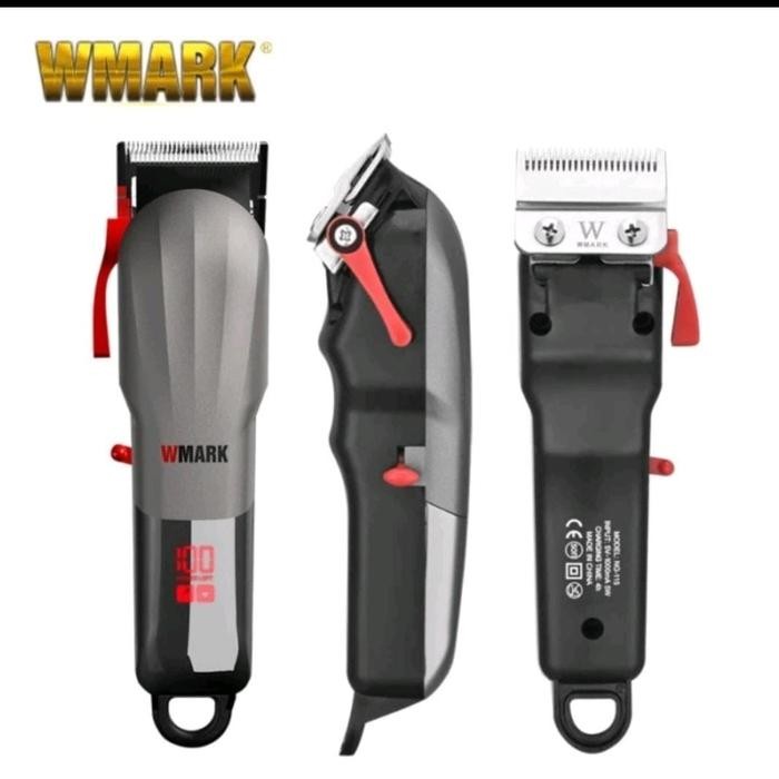Mesin Cukur Rambut Hair Clipper Wmark Ng 115 Alat Cukur Wmark Ng 115 Terbaru
