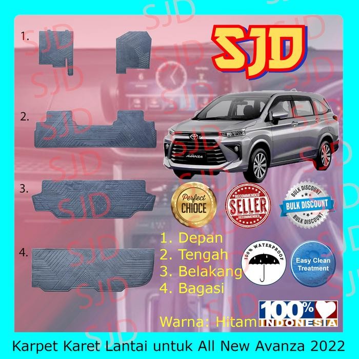 Karpet Mobil / Karpet Karet Lantai Untuk Mobil All New Avanza 2022