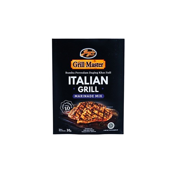 

JAY S GRILL MASTER ITALIAN GRILL MARINAD 30GR