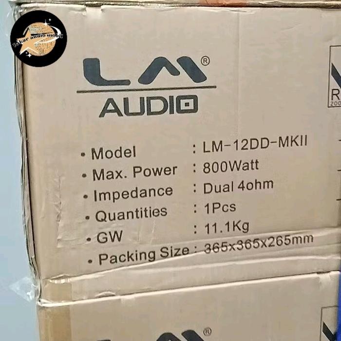 SUBWOOFER LM AUDIO LM 12DD MK II 12 inch / LM AUDIO LM12DD MKII / SUBWOOFER AKTIF LM AUDIO