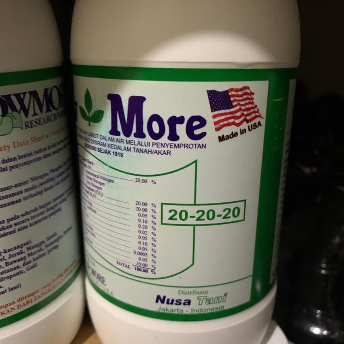 Evergreeeen Pupuk Grow More 20-20-20 Seimbang Cover