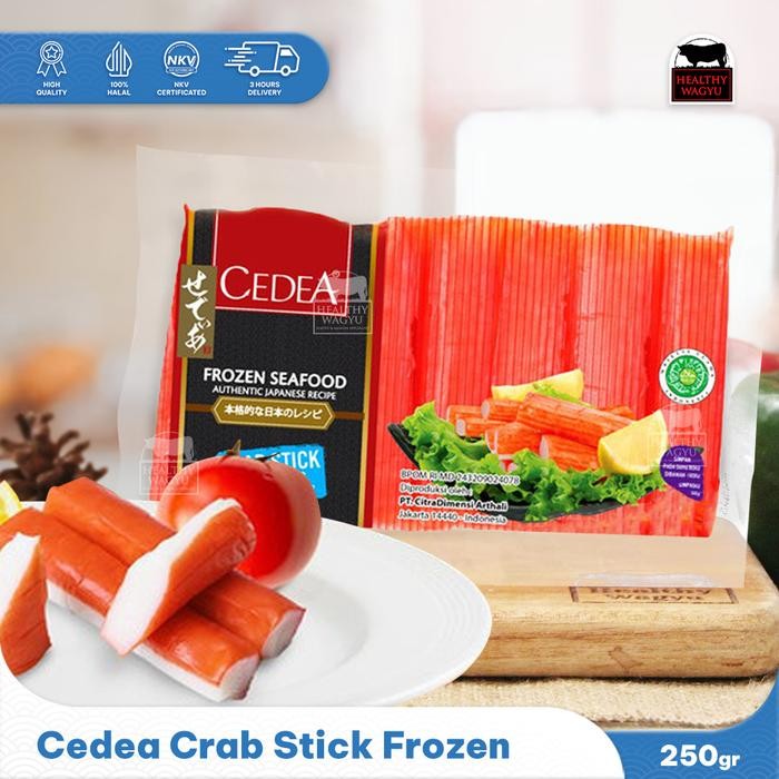 

CEDEA CRAB STICK 250GR HEALTHY WAGYU