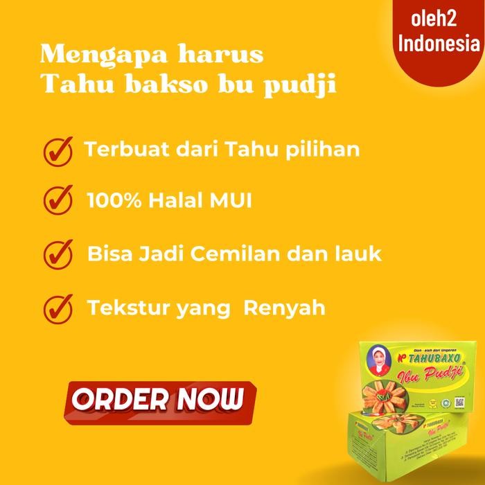

BARANG TERLARIS Tahu Bakso Baso Baxo Bu Pudji Semarang Khas Unggaran Frozen